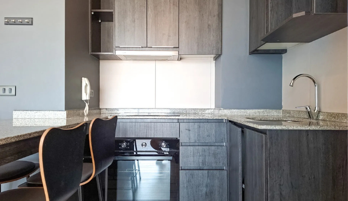 Departamento en arriendo en San Miguel de 2D+2B con estacionamiento y bodega