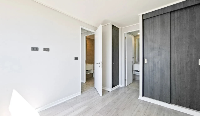 Departamento en arriendo en San Miguel de 2D+2B con estacionamiento y bodega
