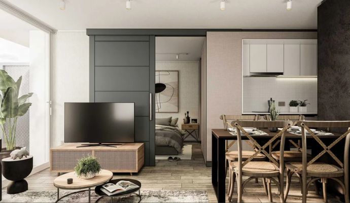 Departamento en venta en Santiago, BordeVivo San Isidro