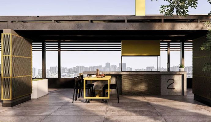 Departamento en venta en Santiago, BordeVivo San Isidro
