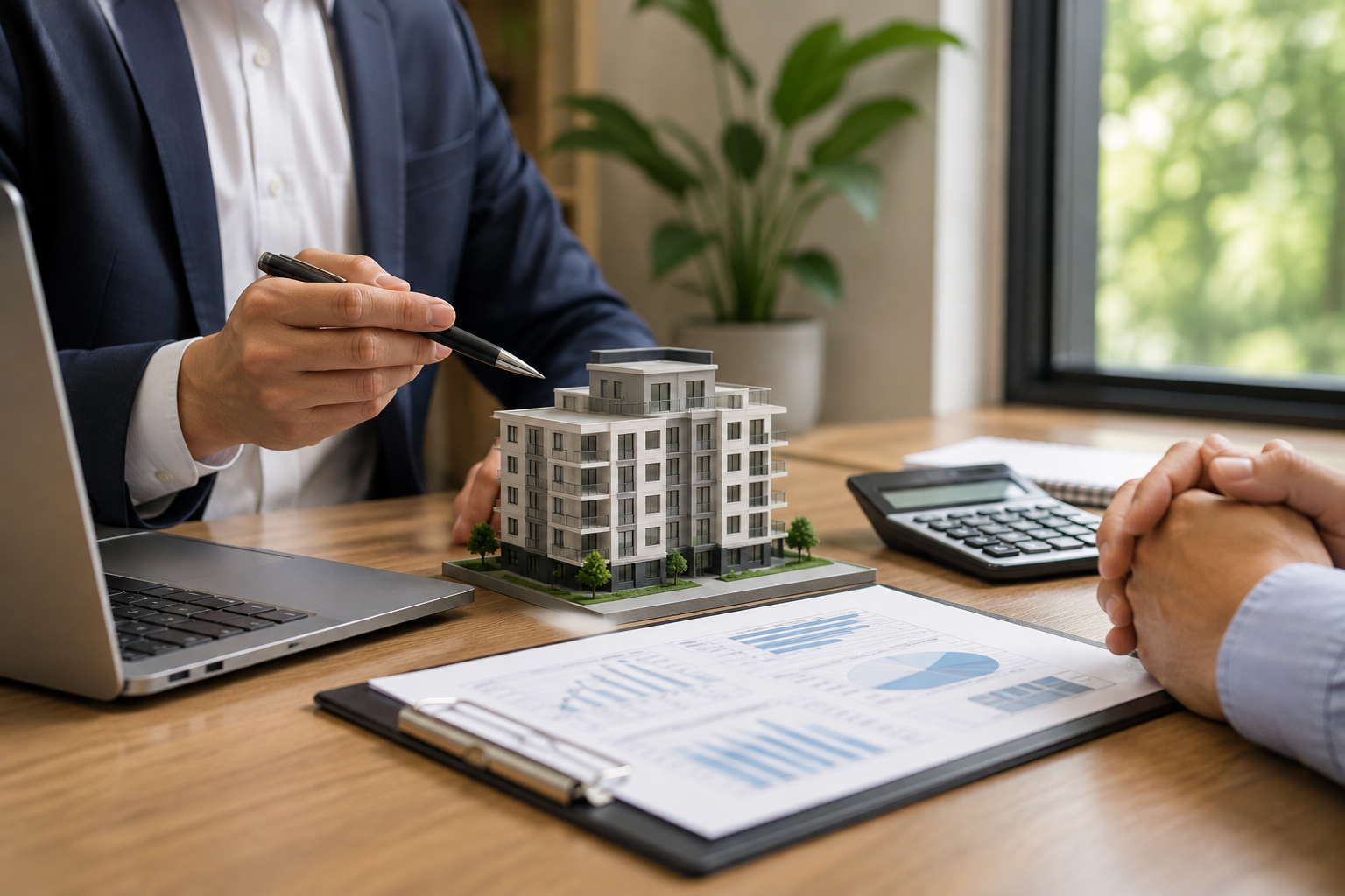 Gestión de financiamiento inmobiliario para inversión