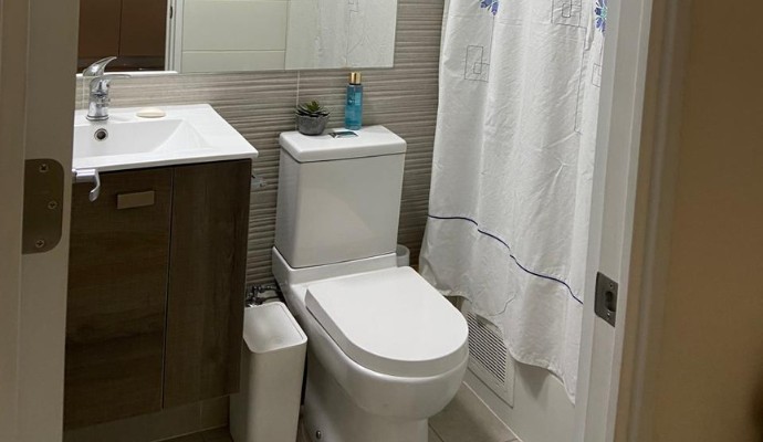 Departamento amoblado de 1 dormitorio y 1 baño en Santiago Centro