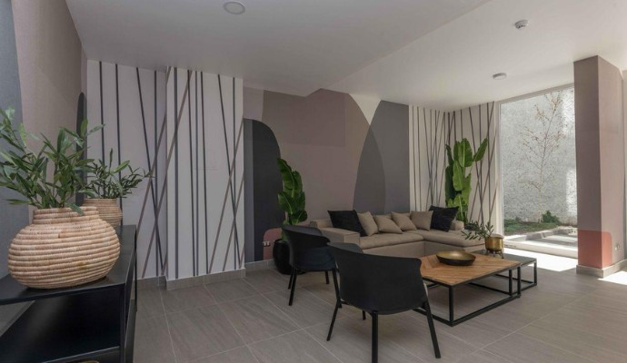 Departamento amoblado de 1 dormitorio y 1 baño en Santiago Centro